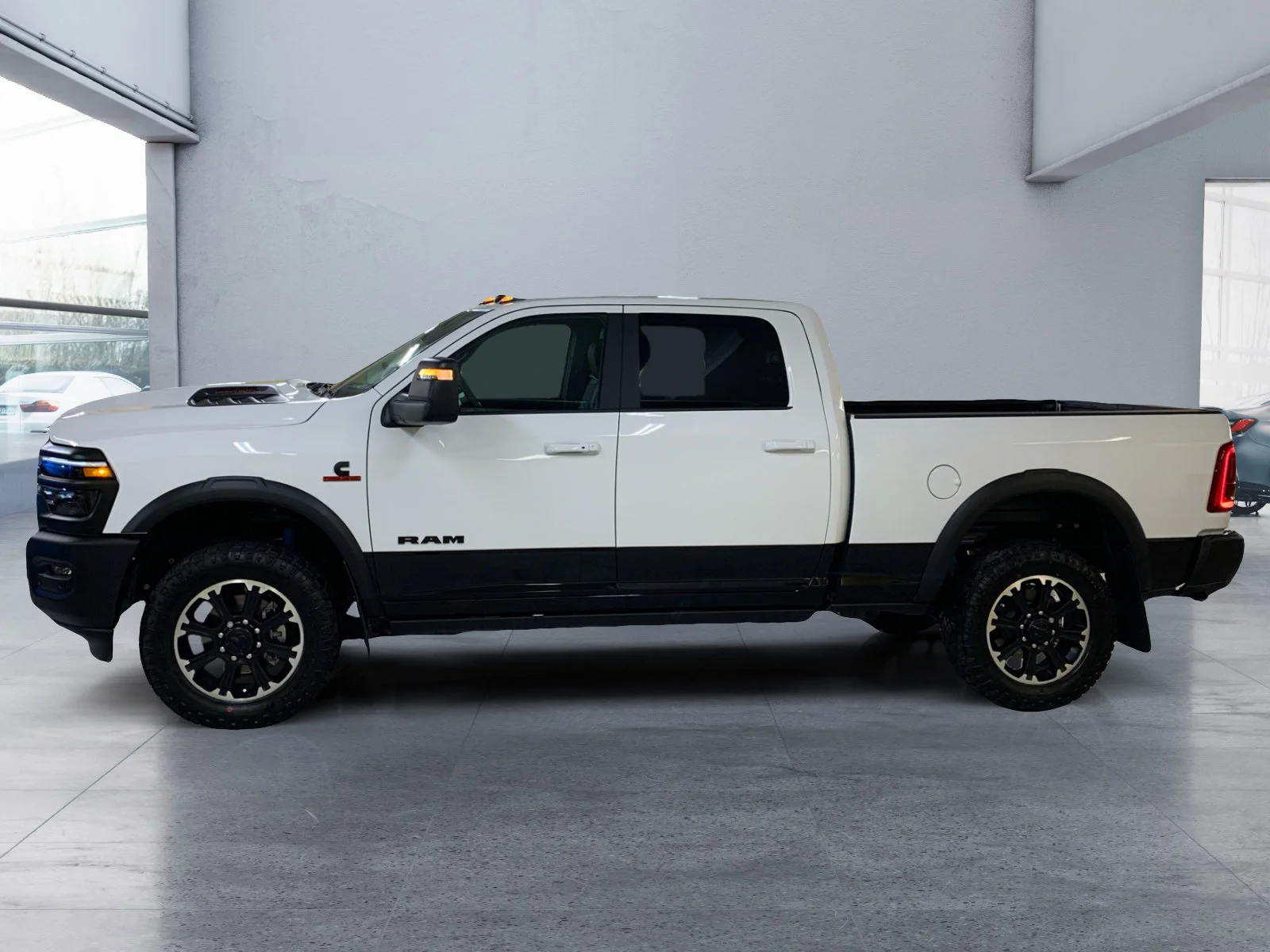 New 2026 Bright White Ram Rebel image 2