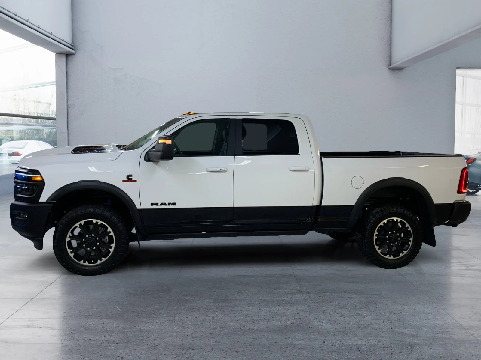 New 2026 Bright White Ram Rebel image 2