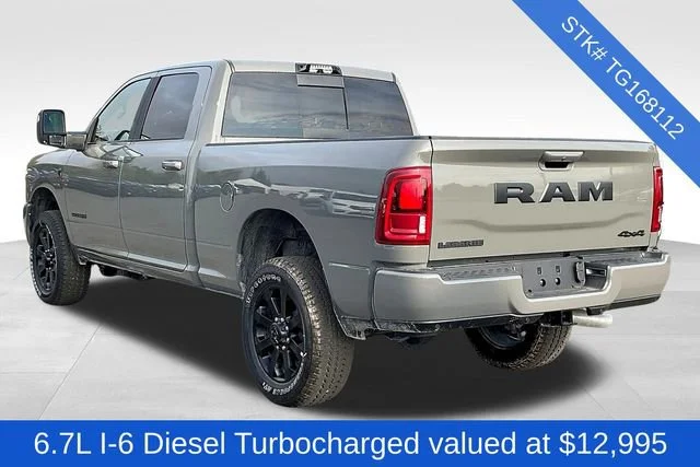 New 2026 Ceramic Gray Clear-Coat Exterior Paint RAM Laramie image 3