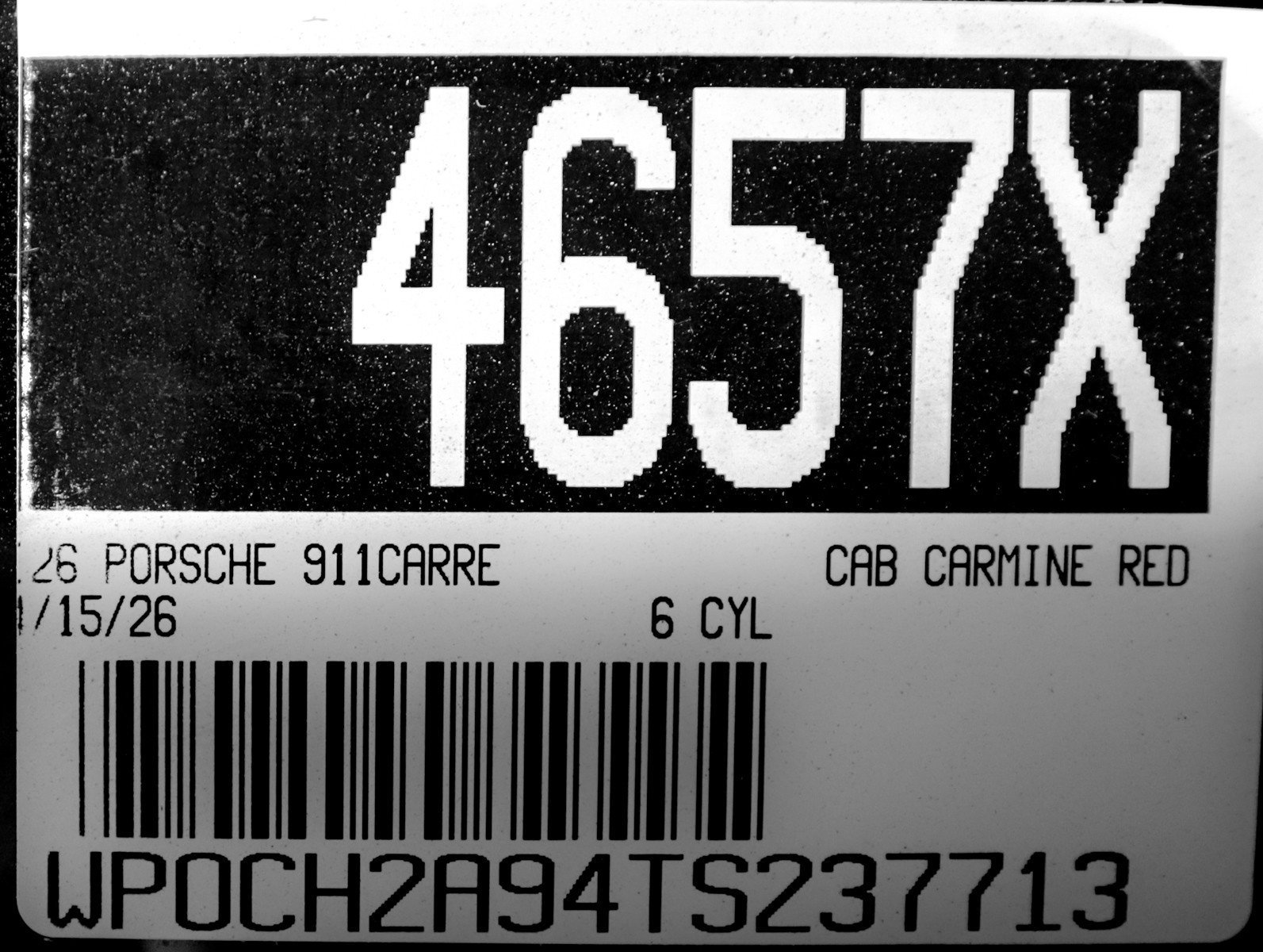 New 2026 Carmine Red Porsche Carrera S Cabriolet image 27