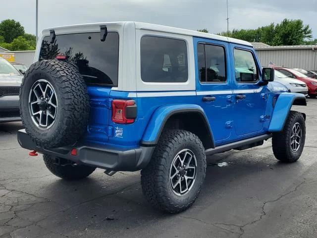 New 2026 Hydro Blue Pearl-Coat Exterior Paint Jeep Rubicon image 3
