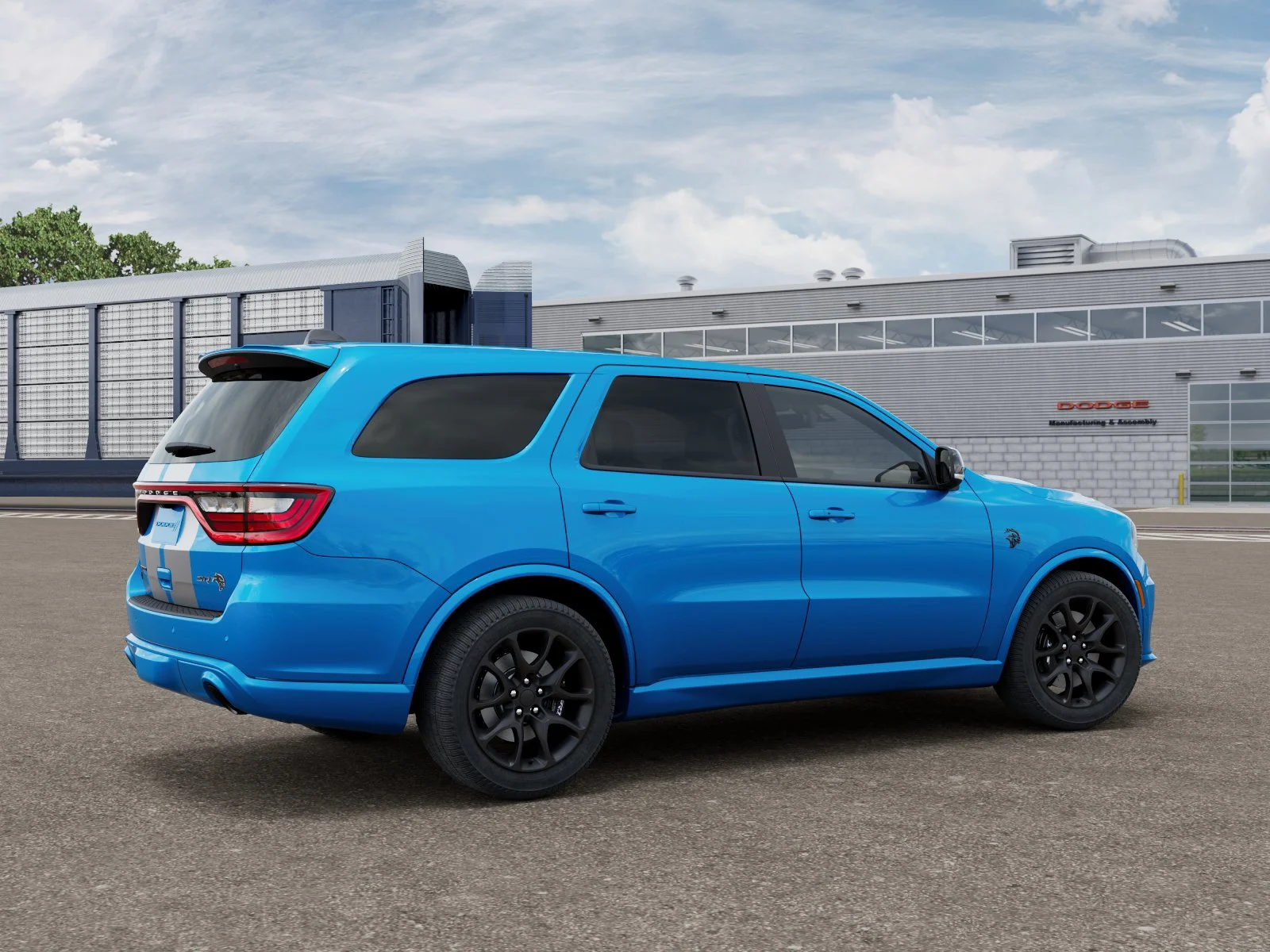 New 2026 B5 Blue Exterior Paint Dodge SRT Hellcat image 5