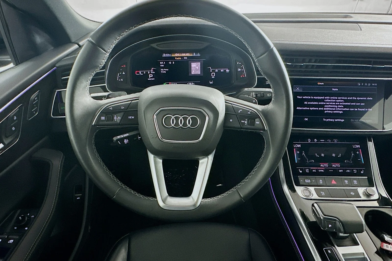 Used 2023 Mythos Black Metallic Audi Premium Plus image 18