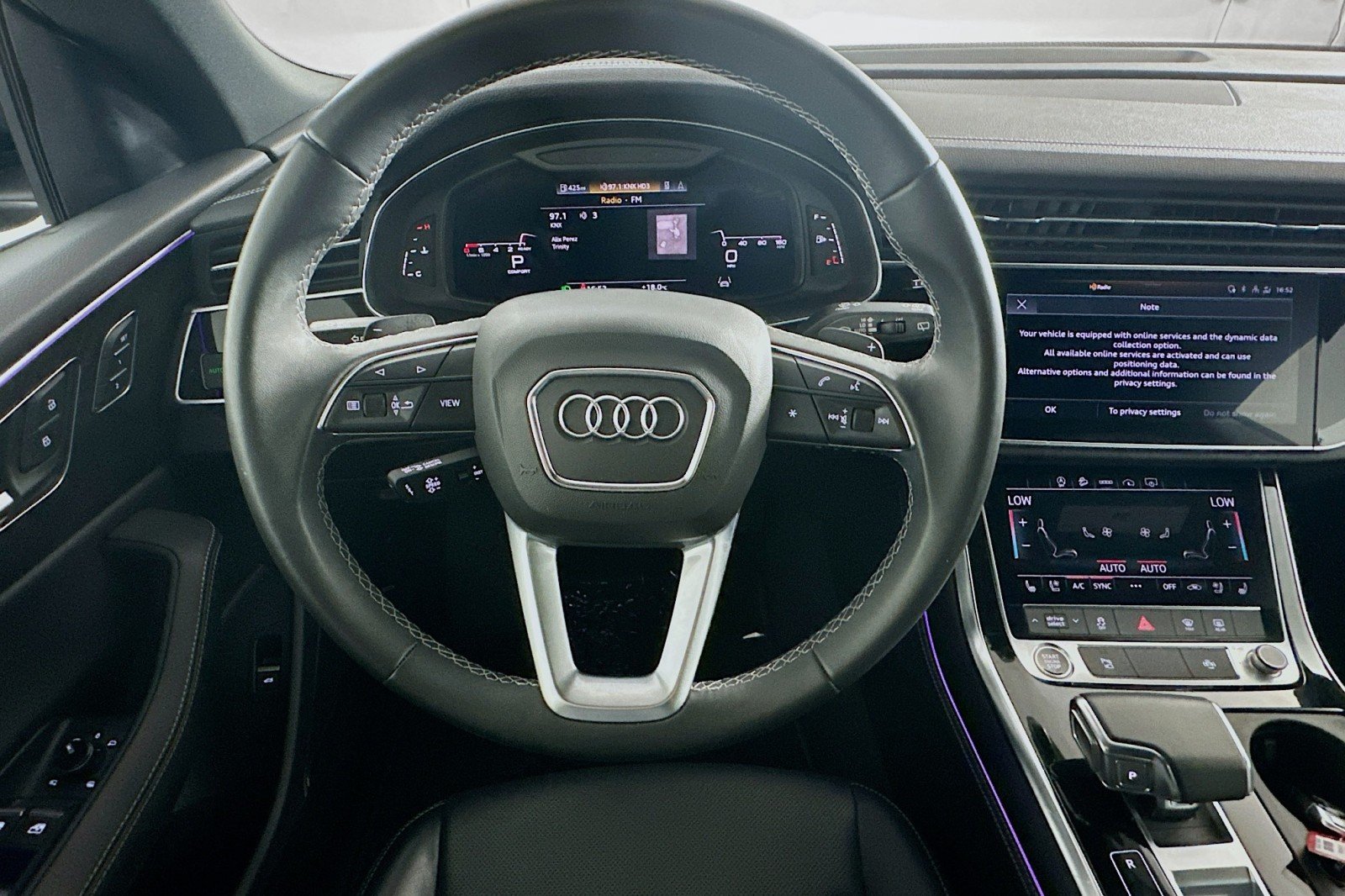 Used 2023 Mythos Black Metallic Audi Premium Plus image 18