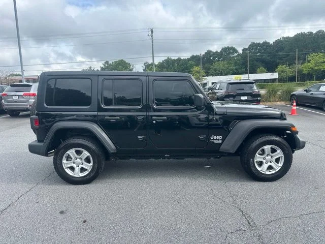 Used 2021 Black Jeep Unlimited Sport S image 2