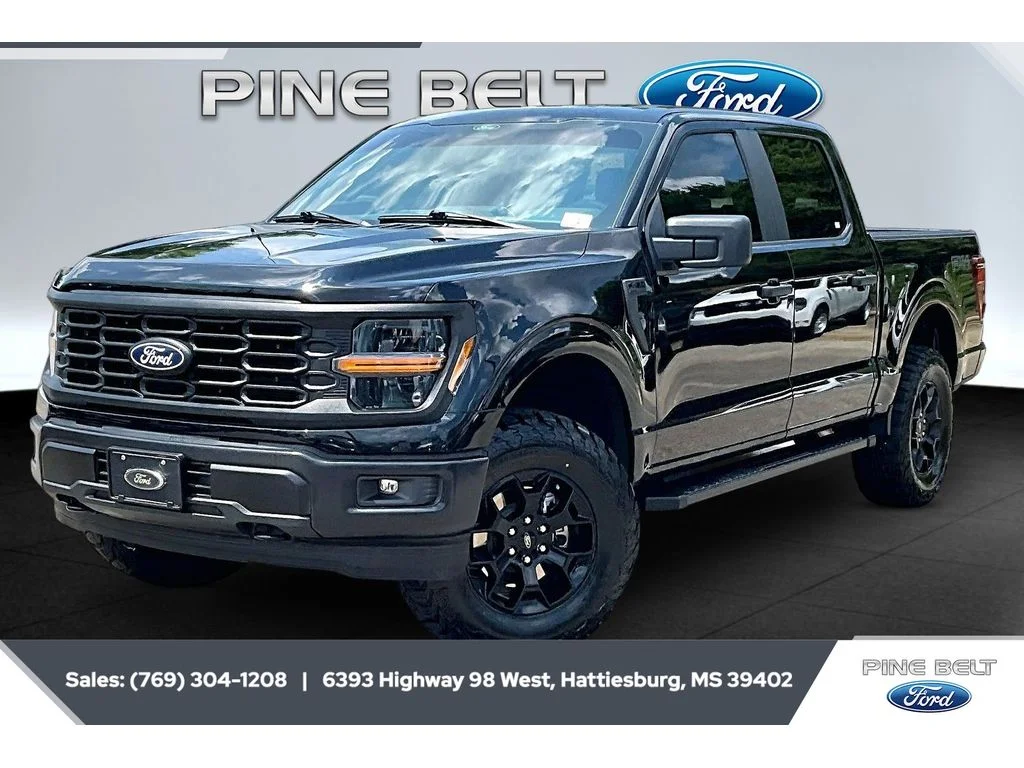 Used 2024 Agate Black Metallic Ford STX image 10