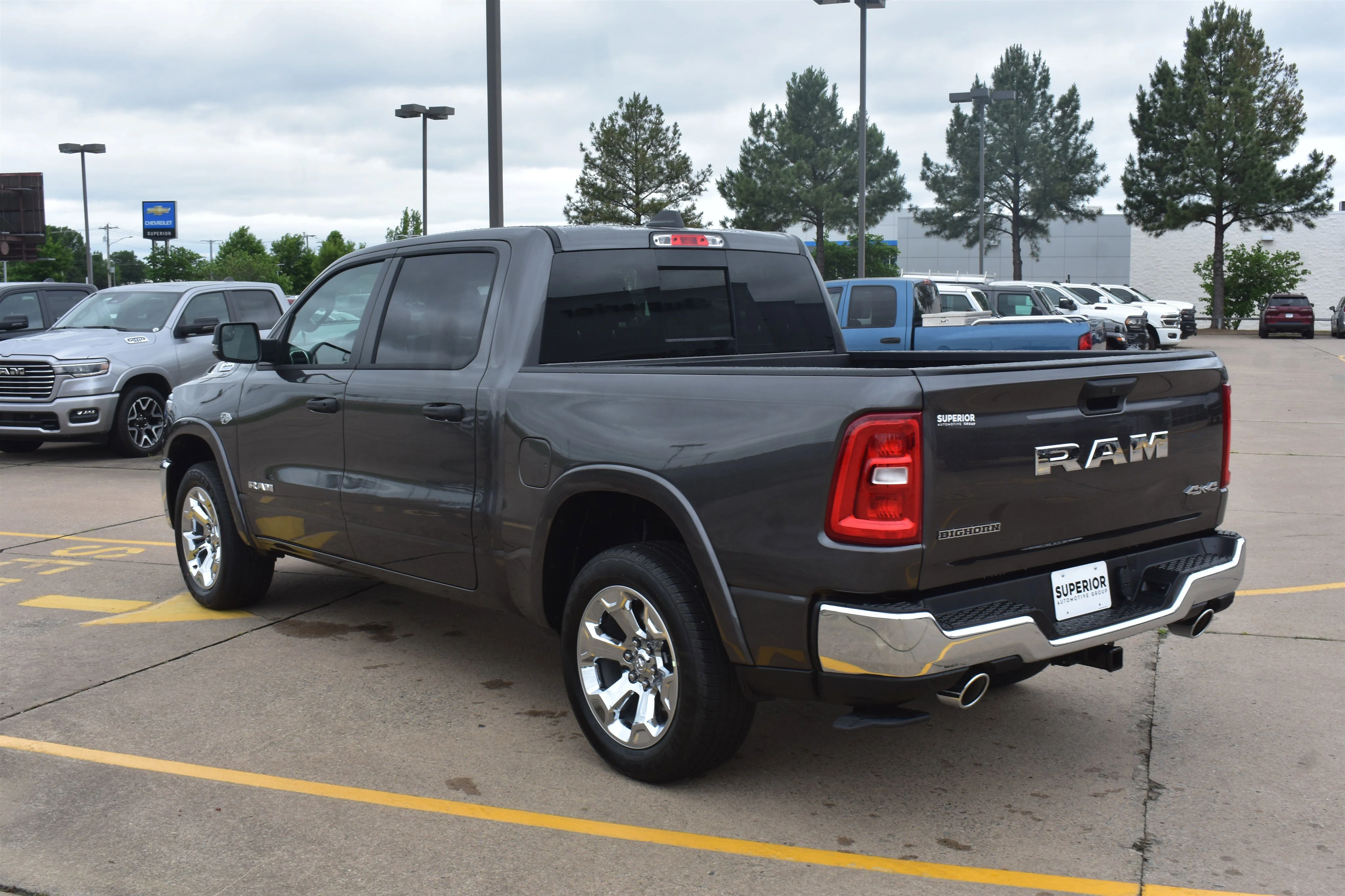 New 2026 Granite Crystal Metallic Clearcoat Ram Big Horn image 9