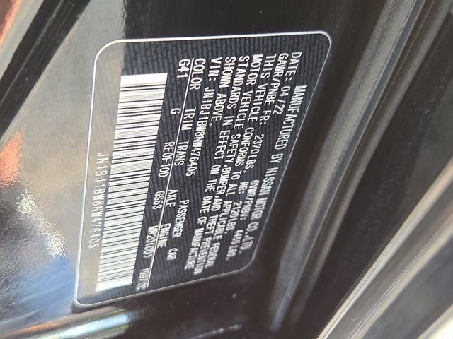 Used 2022 Magnetic Black Pearl Nissan SV image 7