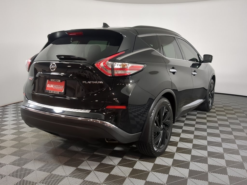 Used 2017 Magnetic Black Metallic Nissan Platinum image 10