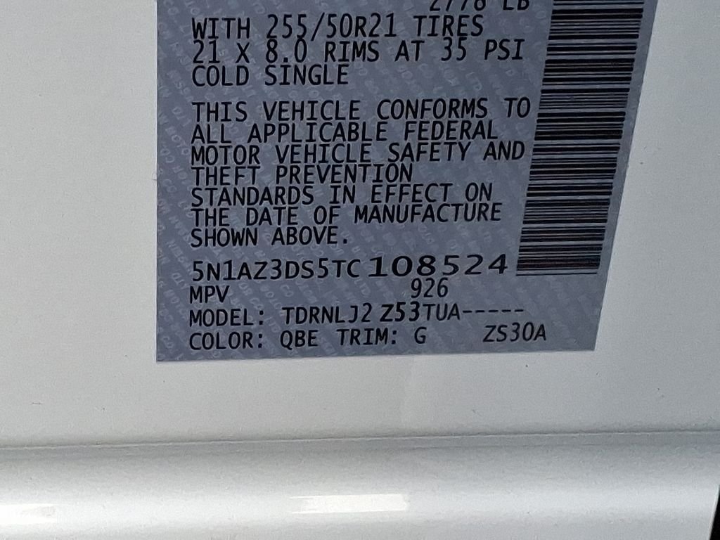 New 2026 Everest White Pearl TriCoat Nissan Platinum image 19