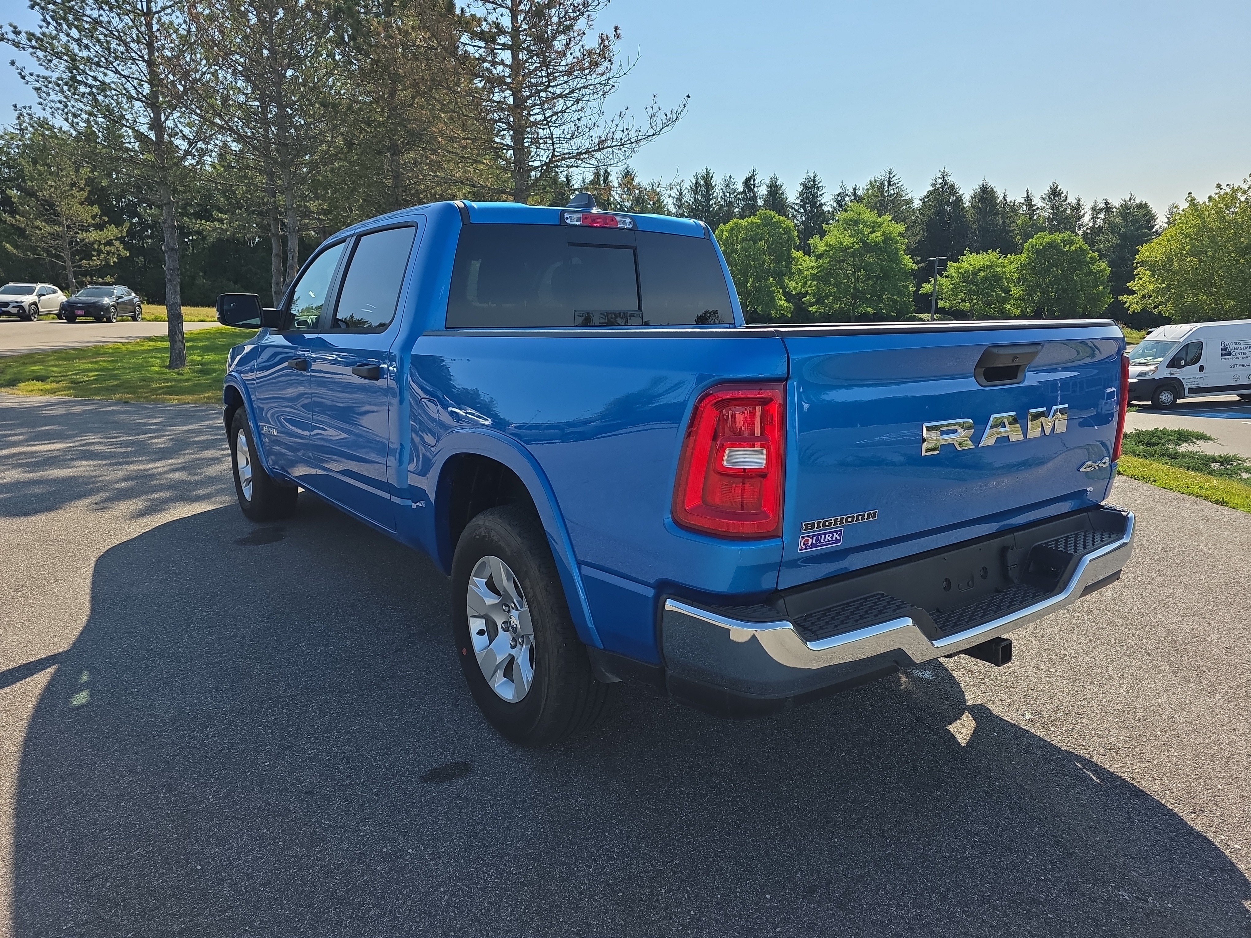 Used 2025 Hydro Blue Pearlcoat Ram Big Horn image 3