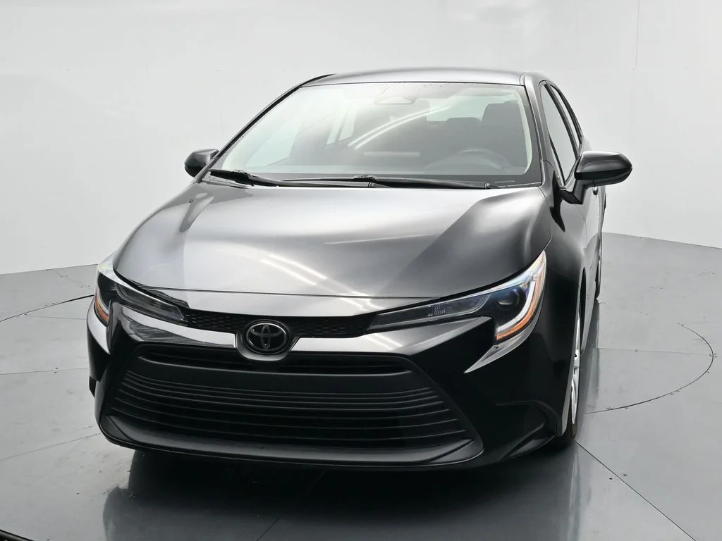 Used 2024 Black Toyota LE image 2