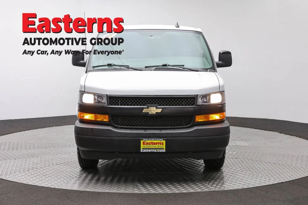 Used 2021 White Chevrolet Work Van image 2