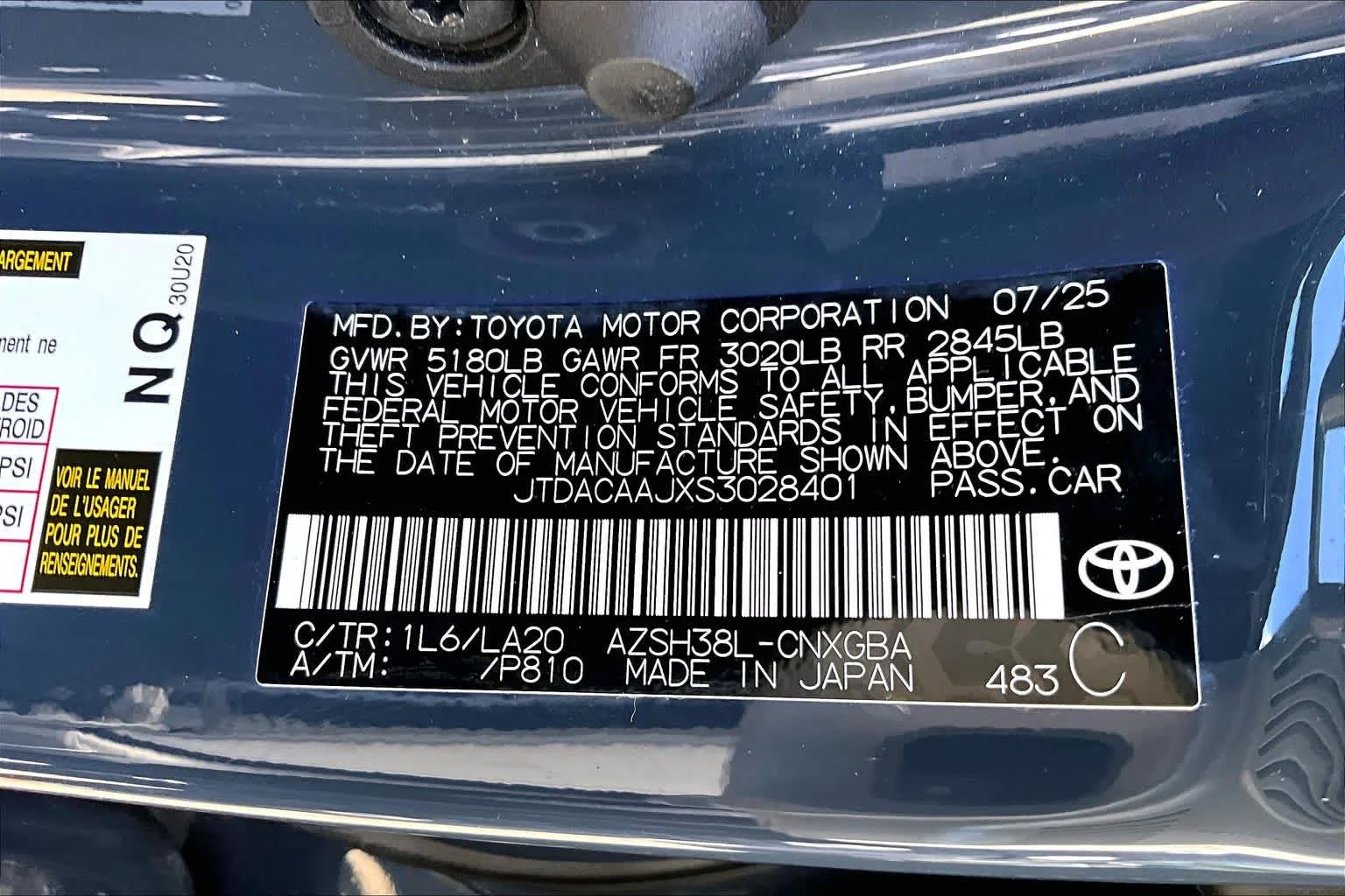 Certified Used 2025 Storm Cloud Toyota Limited image 34