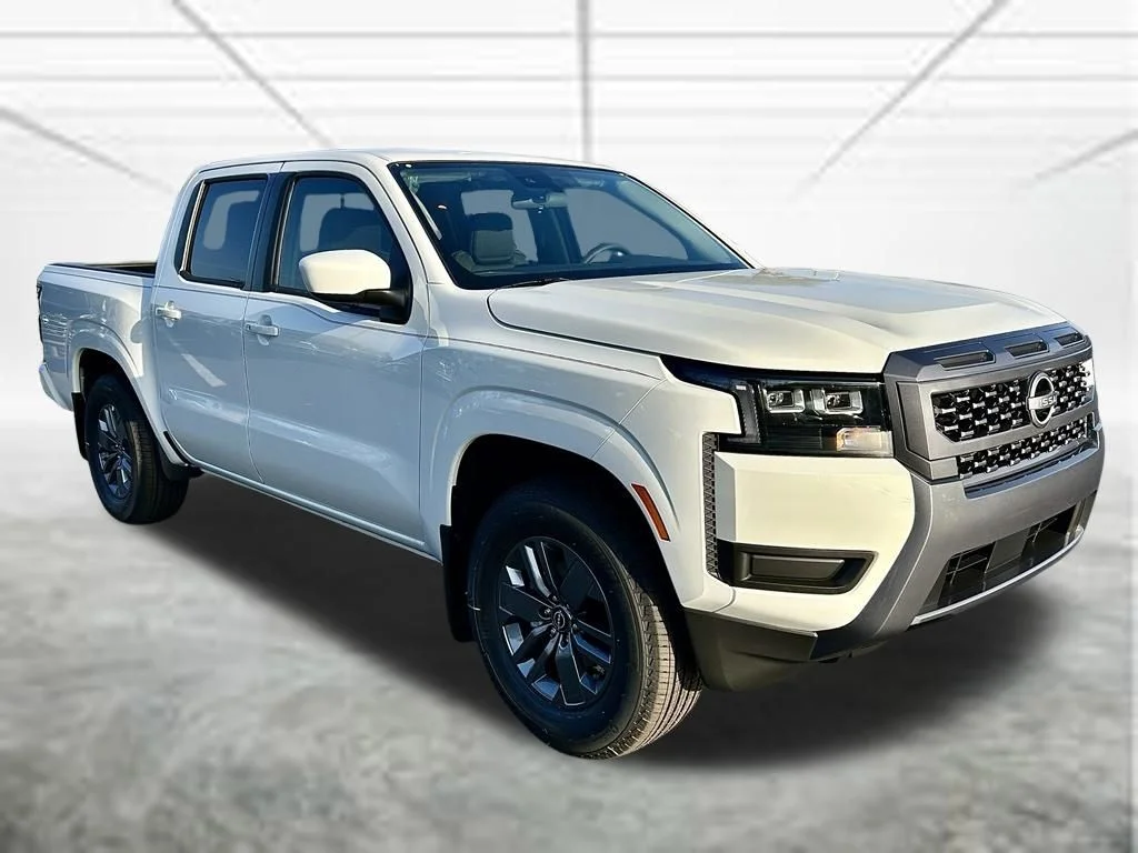 New 2026 Glacier White Nissan Crew Cab SV image 3