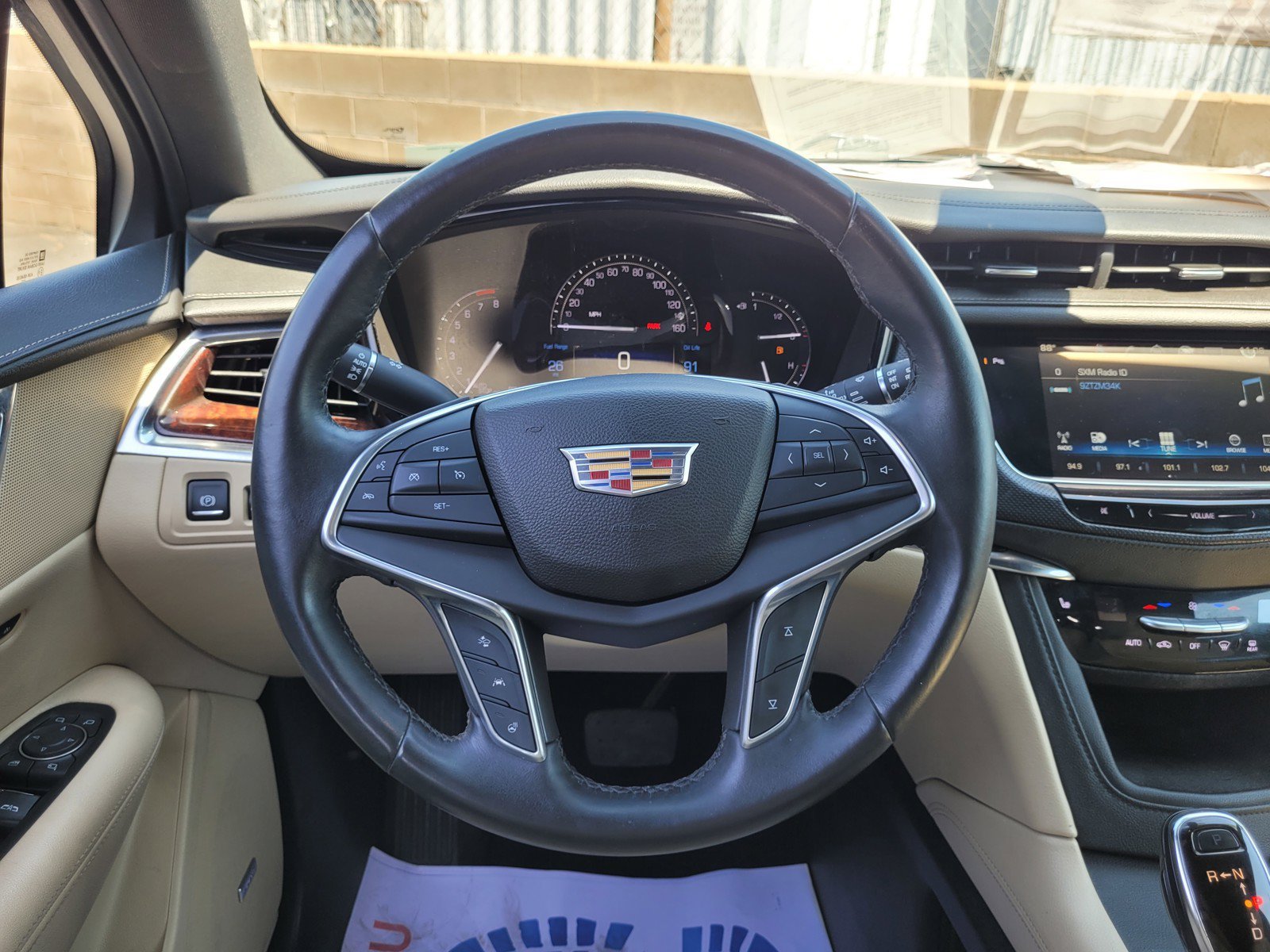 Used 2017 STELLAR BLACK METALLIC Cadillac Luxury FWD image 17