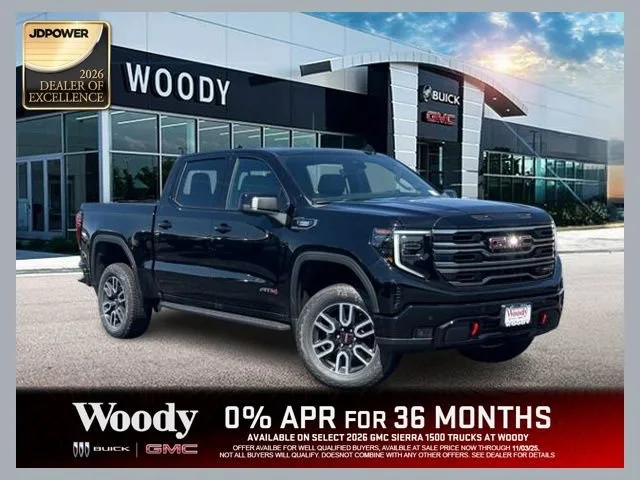 New 2026 Onyx Black GMC AT4 image 1