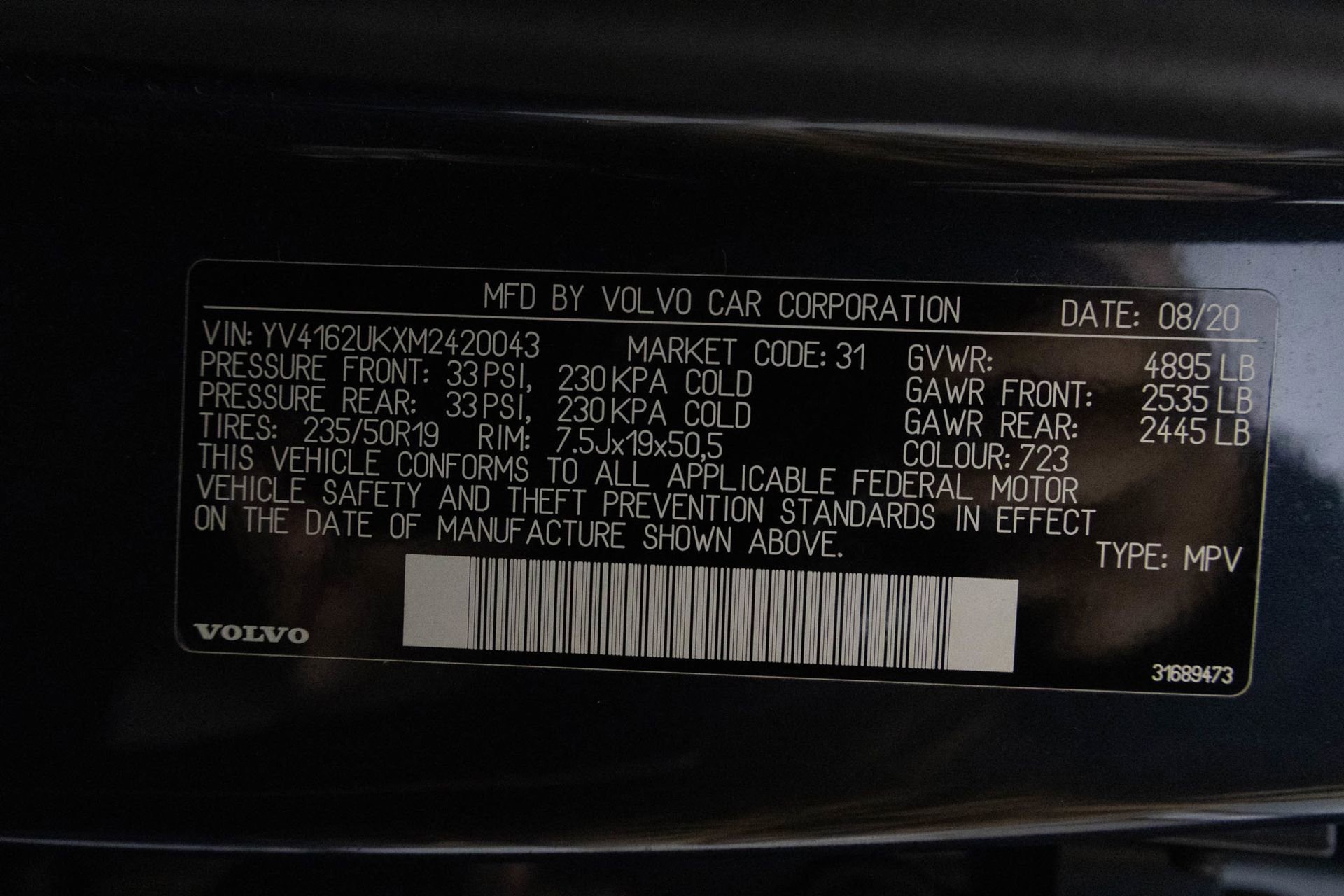 2021 VOLVO XC40 - Image 44