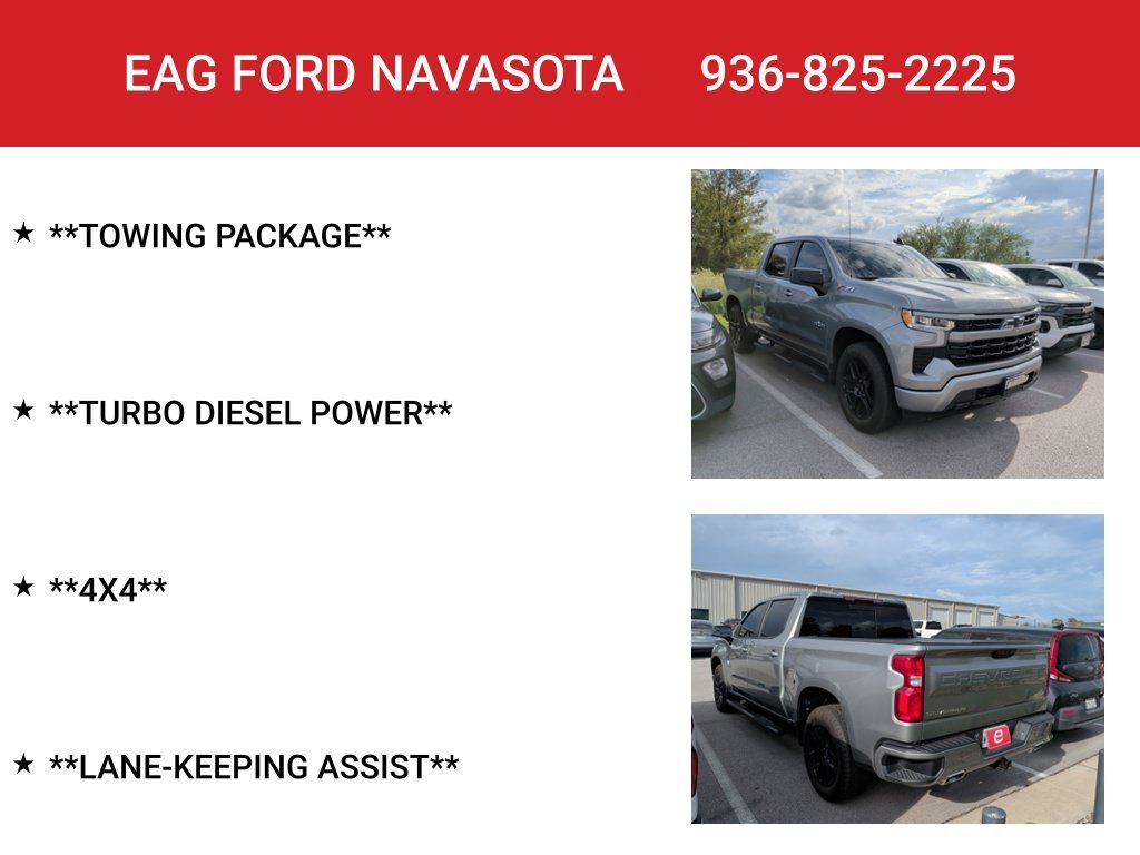 Used 2025 Sterling Gray Metallic Chevrolet RST image 8