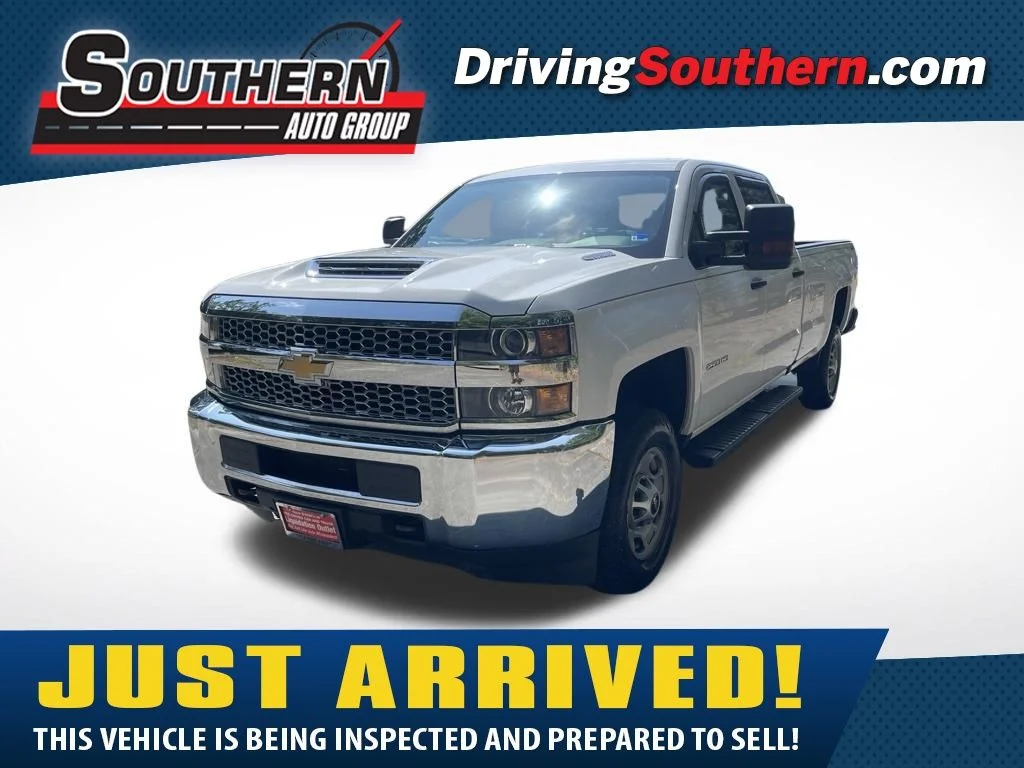 Used 2019 White Chevrolet Work Truck image 1