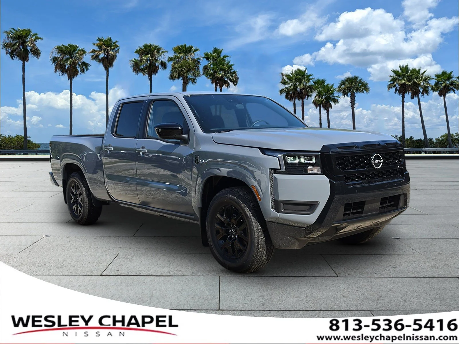 New 2026 Boulder Gray Pearl Nissan Crew Cab SV Long Bed image 1