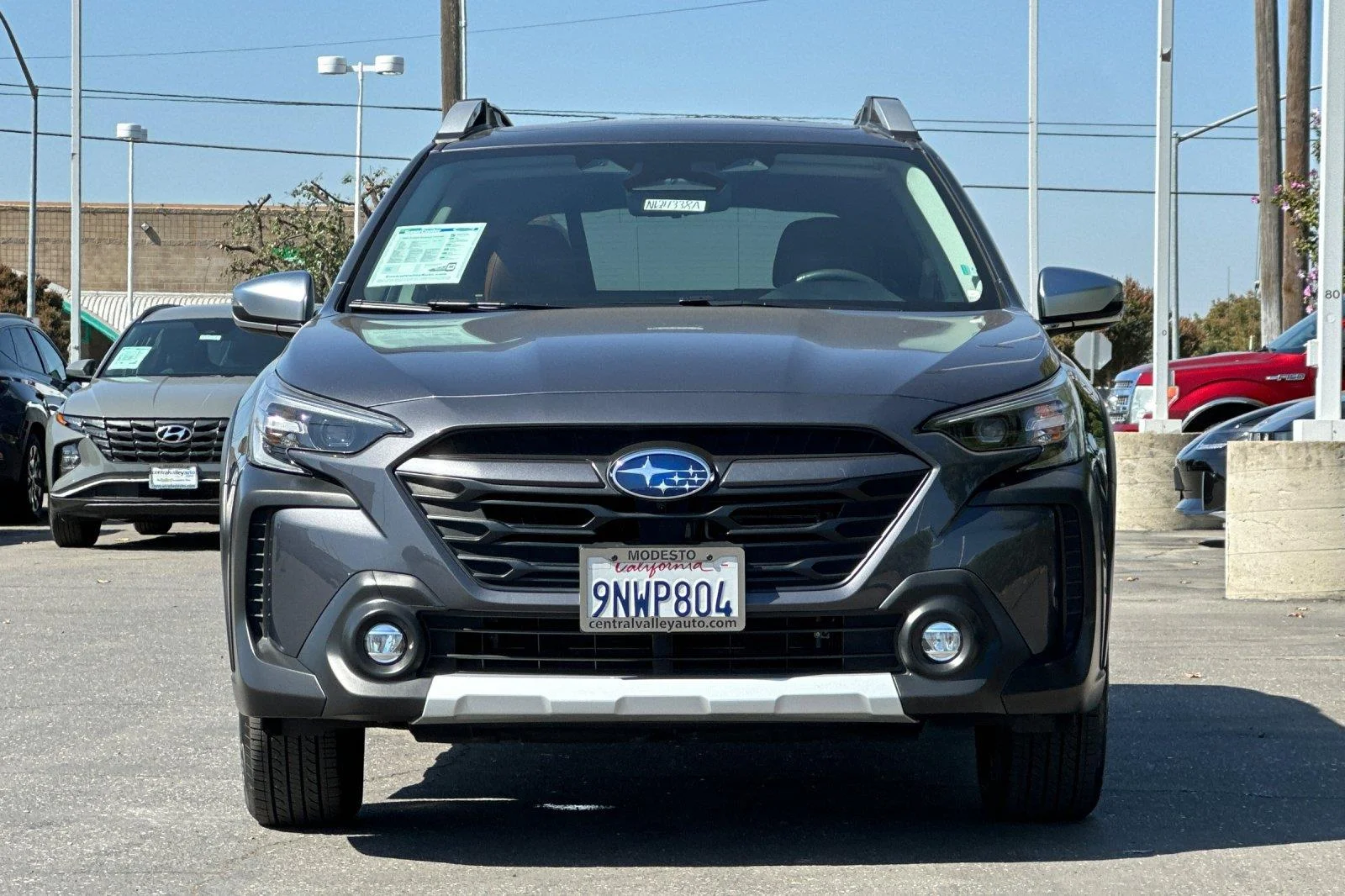 Used 2024 Magnetite Gray Metallic Subaru Touring image 8