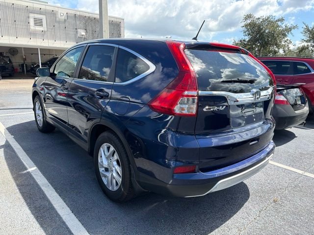 Used 2015 Obsidian Blue Pearl Honda EX image 4