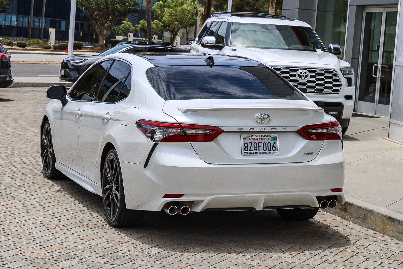 Certified Used 2022 Wind Chill Pearl Toyota XSE V6 image 8
