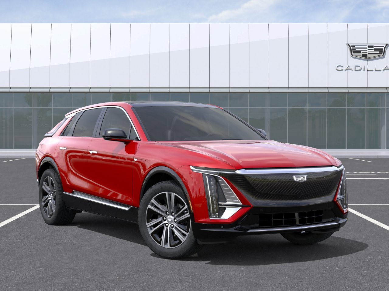 New 2026 Radiant Red Tintcoat Cadillac Premium Luxury image 7