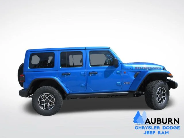 New 2026 Hydro Blue Pearl-Coat Exterior Paint Jeep Rubicon image 2