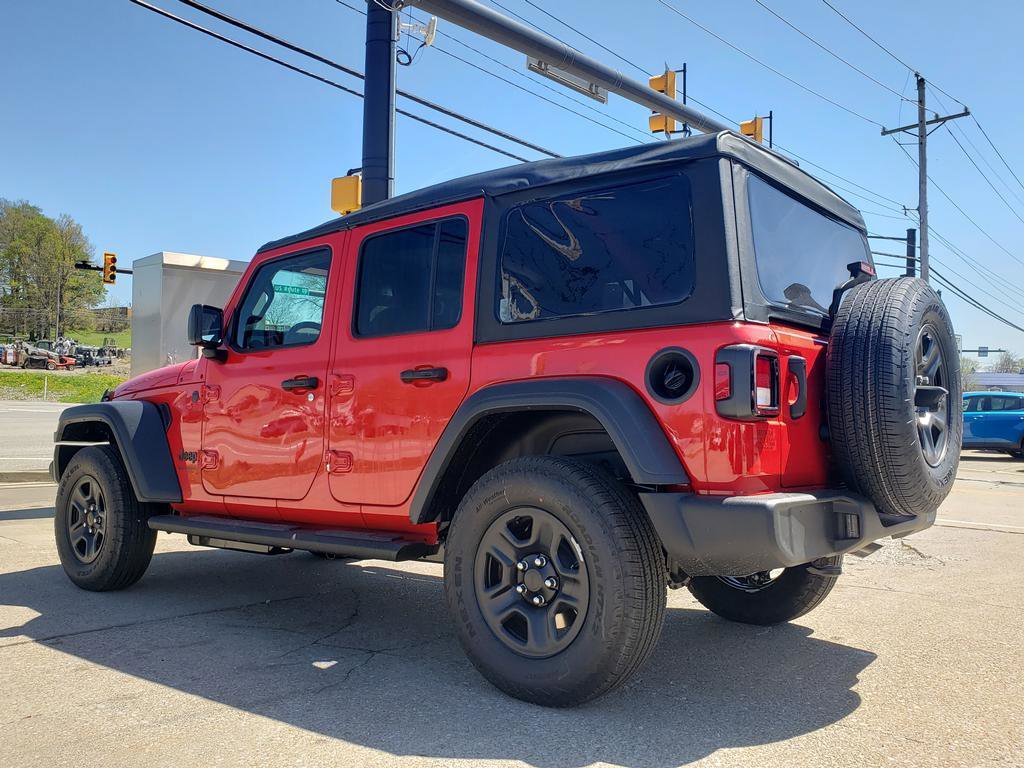 New 2026 Firecracker Red Clear-Coat Exterior Paint Jeep Sport image 6