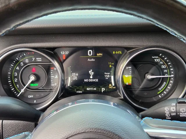 Used 2021 Silver Jeep Unlimited Rubicon 4xe image 24