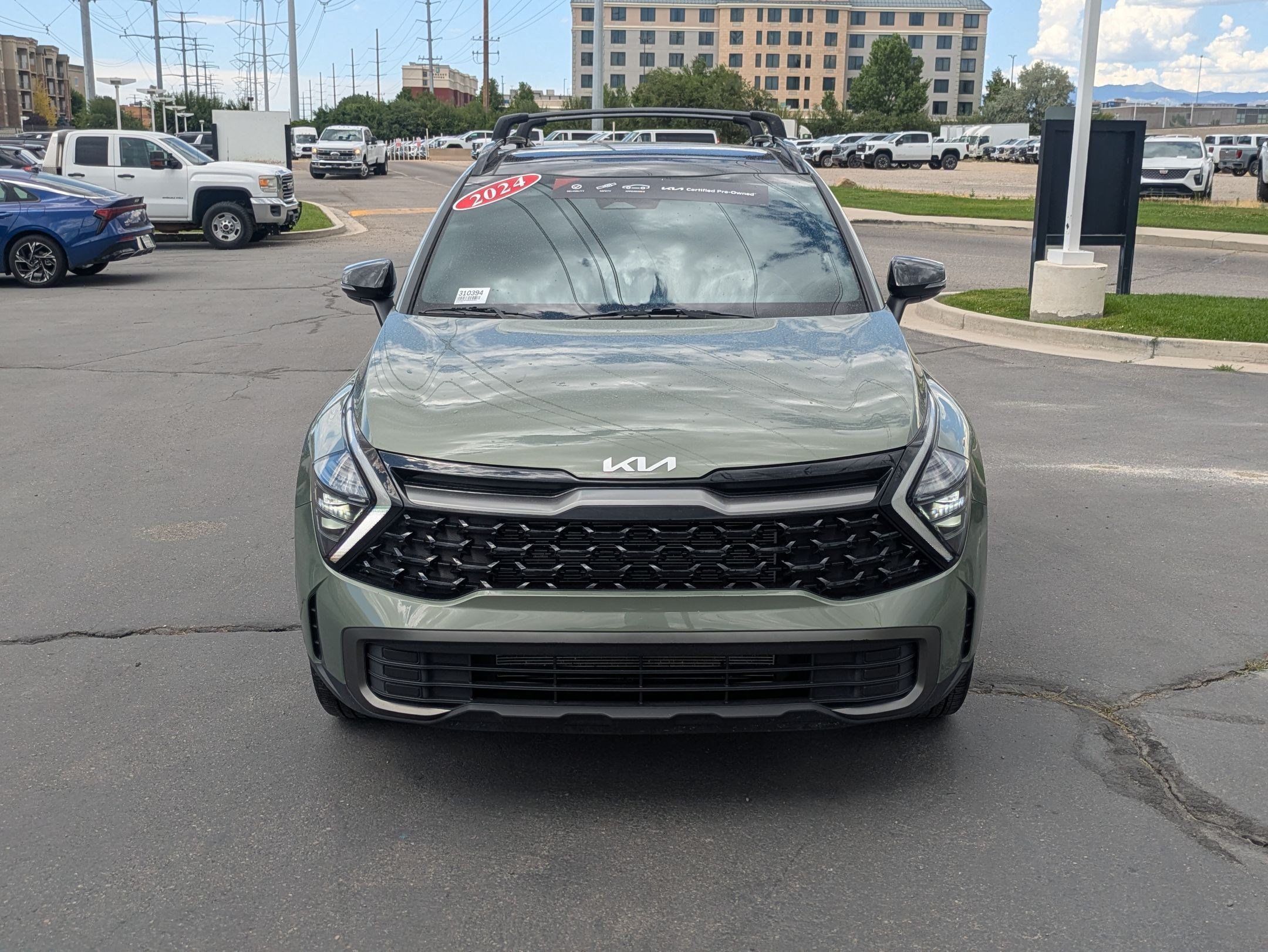 Used 2024 Jungle Green Kia X-Line image 8