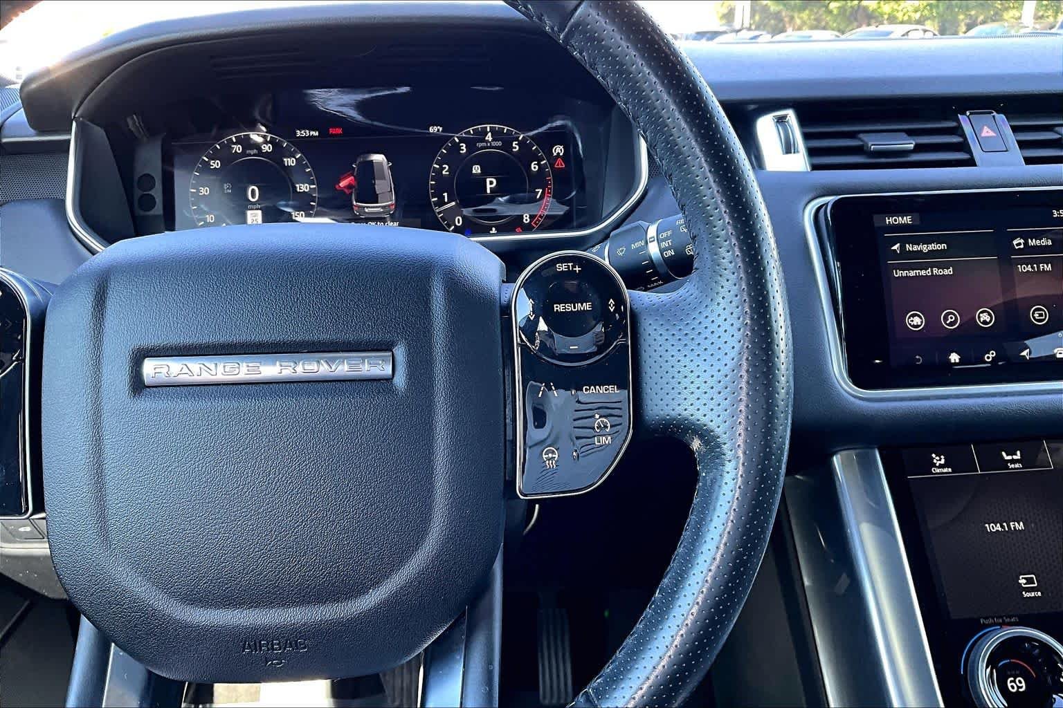 Used 2020 Borealis Black Metallic Land Rover HSE image 24
