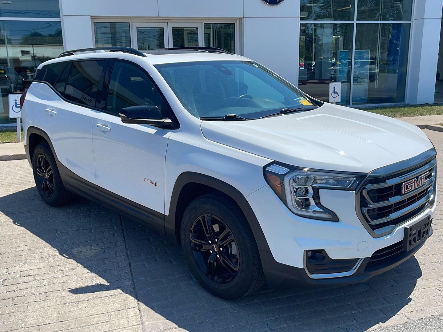 Used 2023 Summit White GMC AT4 image 3