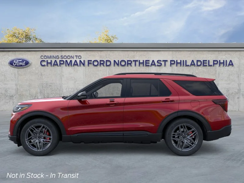 New 2026 Rapid Red Metallic Tinted Clearcoat Ford ST image 3