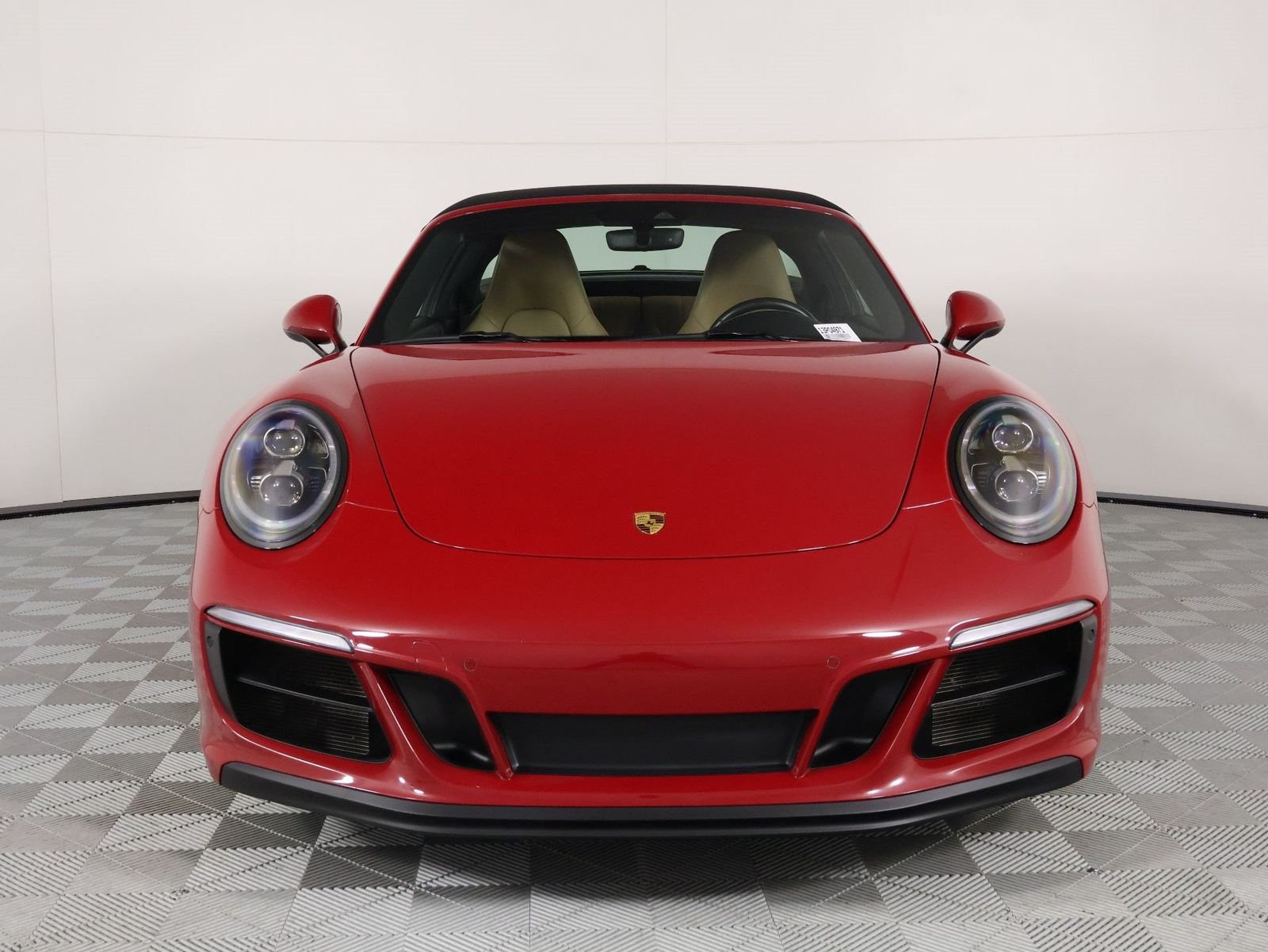 Certified Used 2019 Carmine Red Porsche Targa 4 GTS image 10