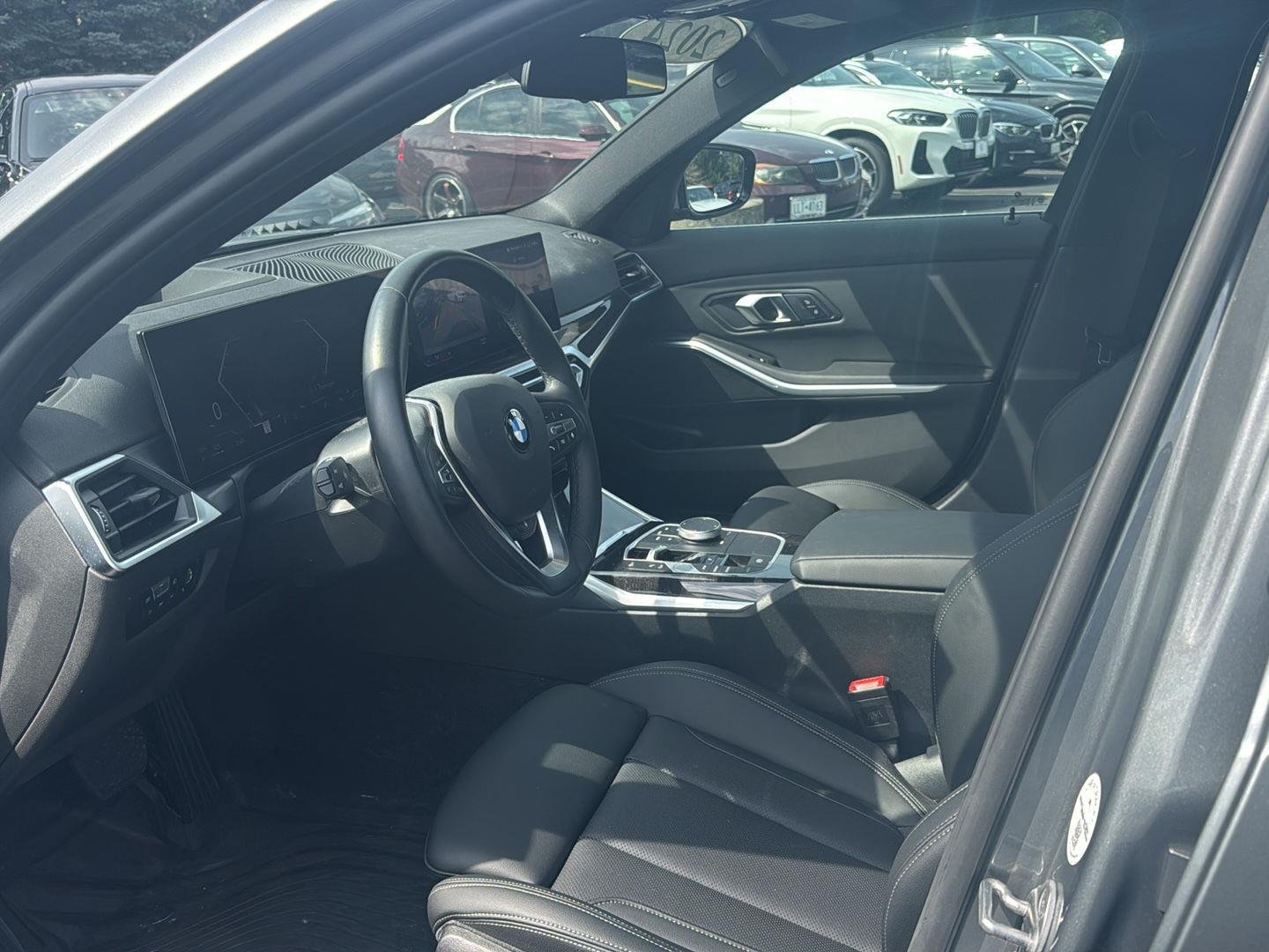 Used 2024 Skyscraper Grey Metallic BMW 330i xDrive image 9