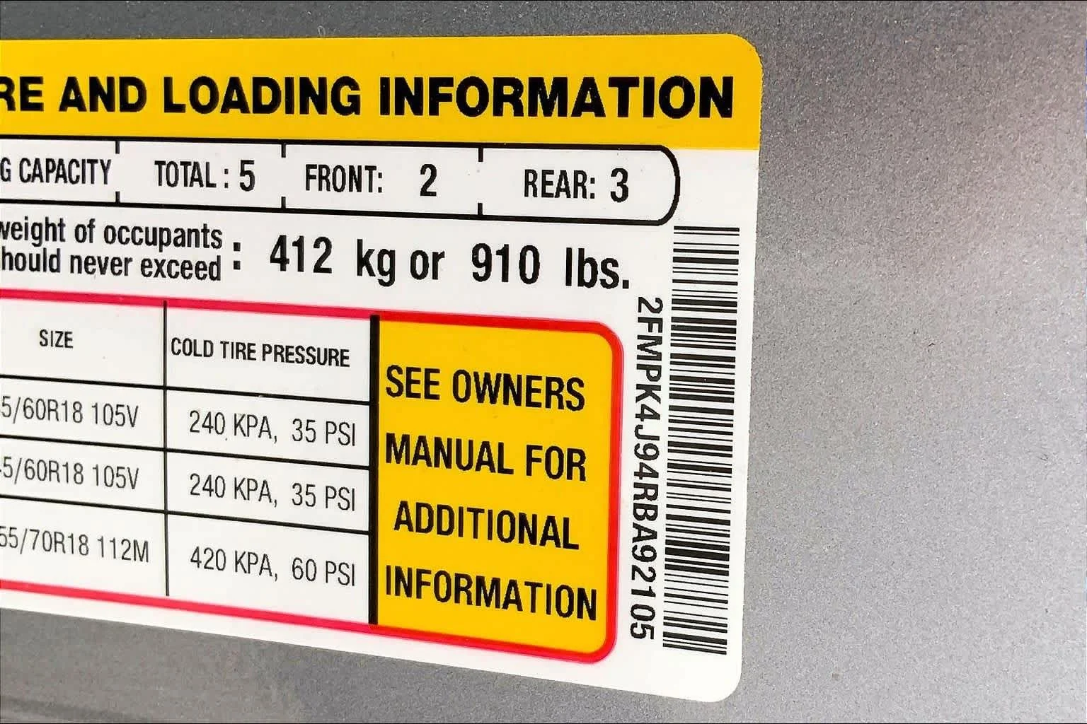 Used 2024 Iconic Silver Metallic Ford SEL image 29