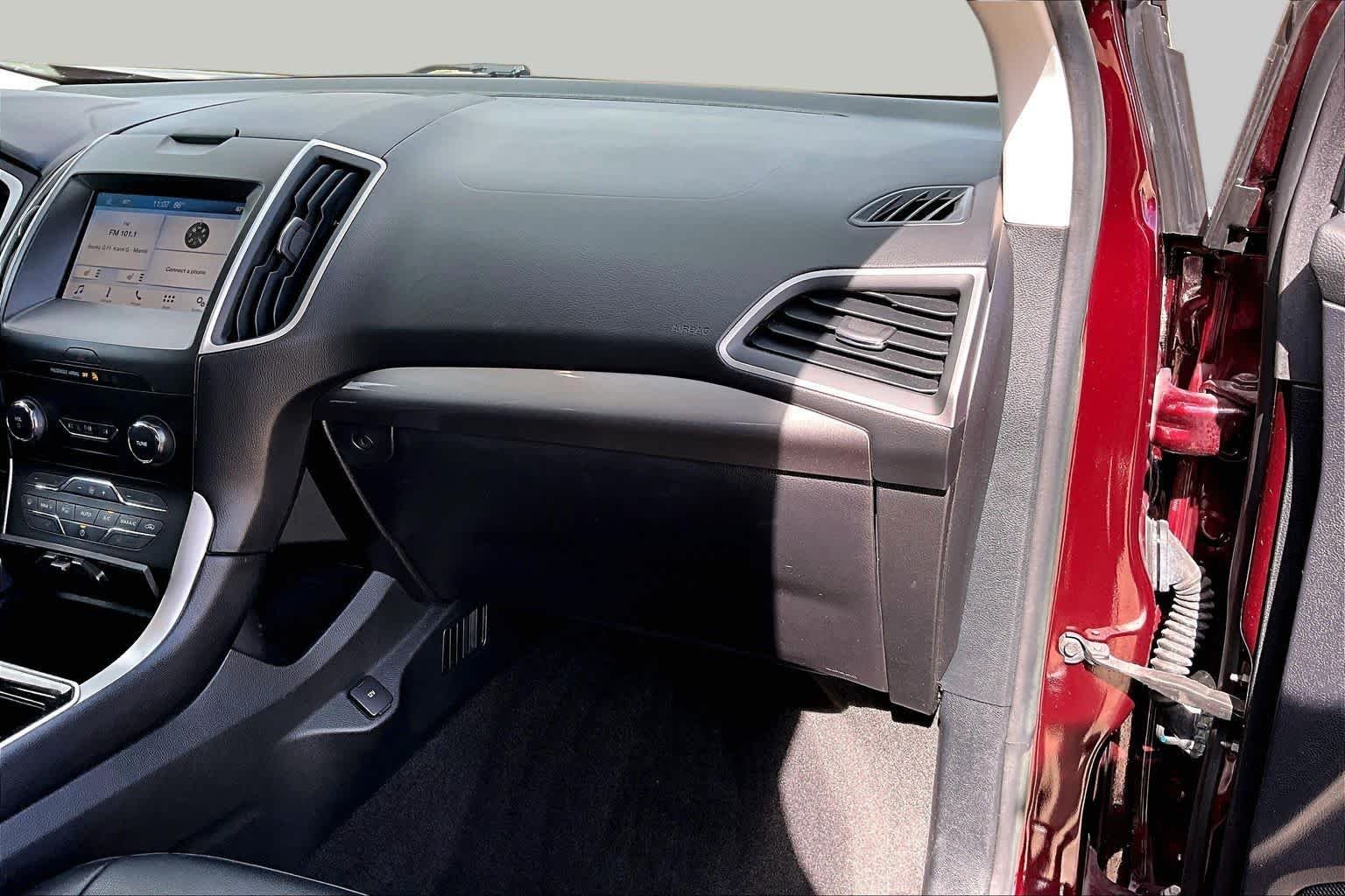 Used 2019 Burgundy Velvet Metallic Tinted Clearcoat Ford SEL image 19