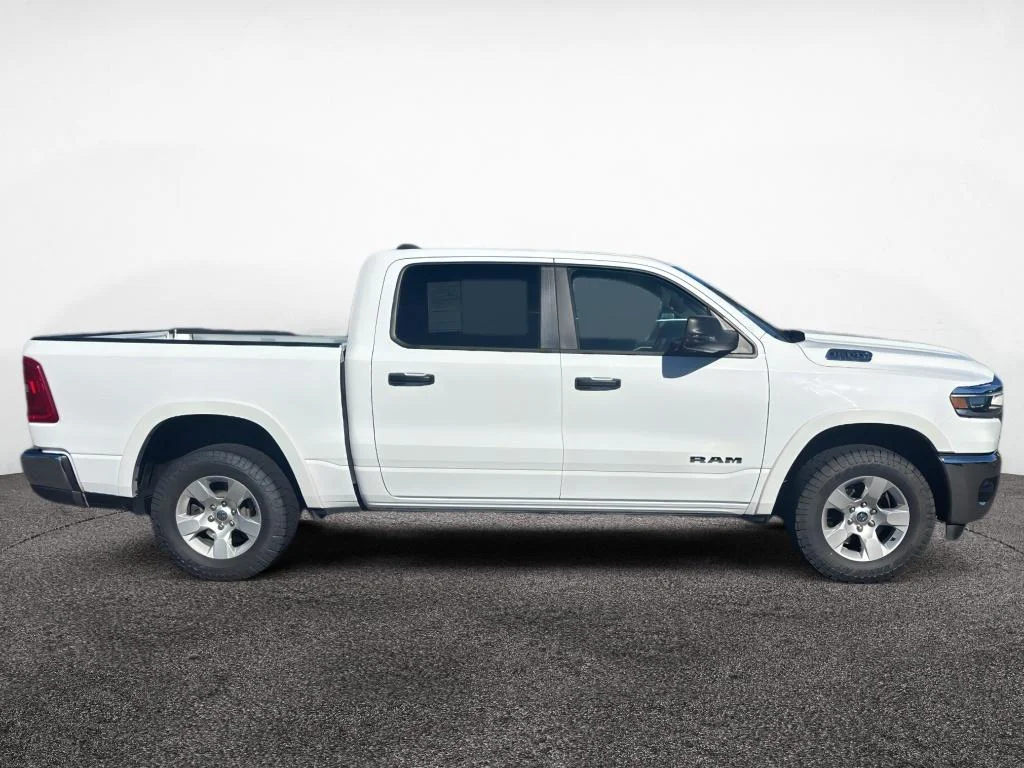 Used 2025 Bright White Clearcoat Ram Big Horn image 5