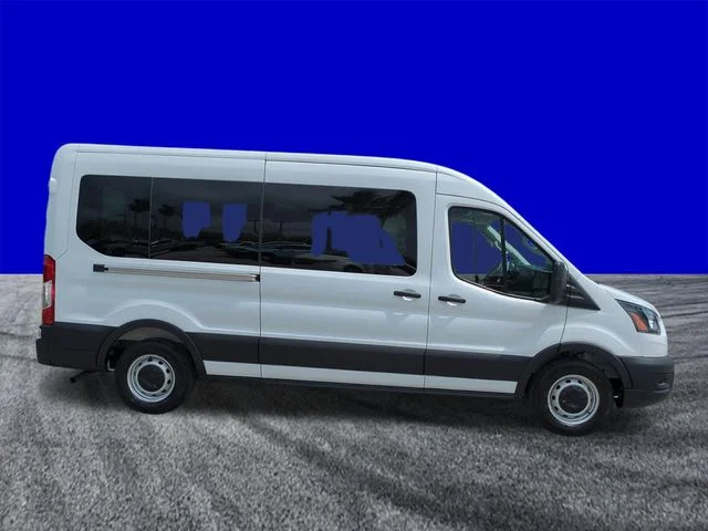 New 2026 Oxford White Ford Passenger Van XL image 3