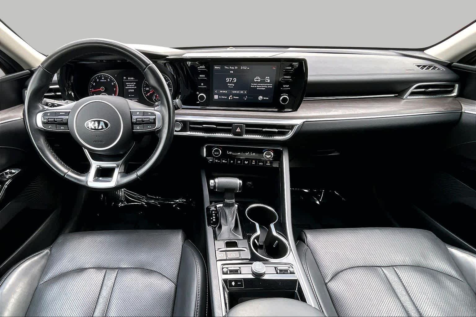 Used 2021 Gravity Gray Kia EX image 16
