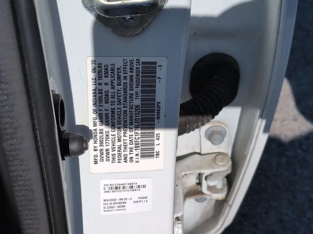 Used 2020 White Honda EX-L image 38