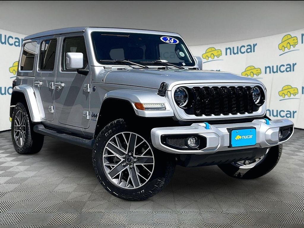 Used 2024 Silver Jeep High Altitude 4xe image 1