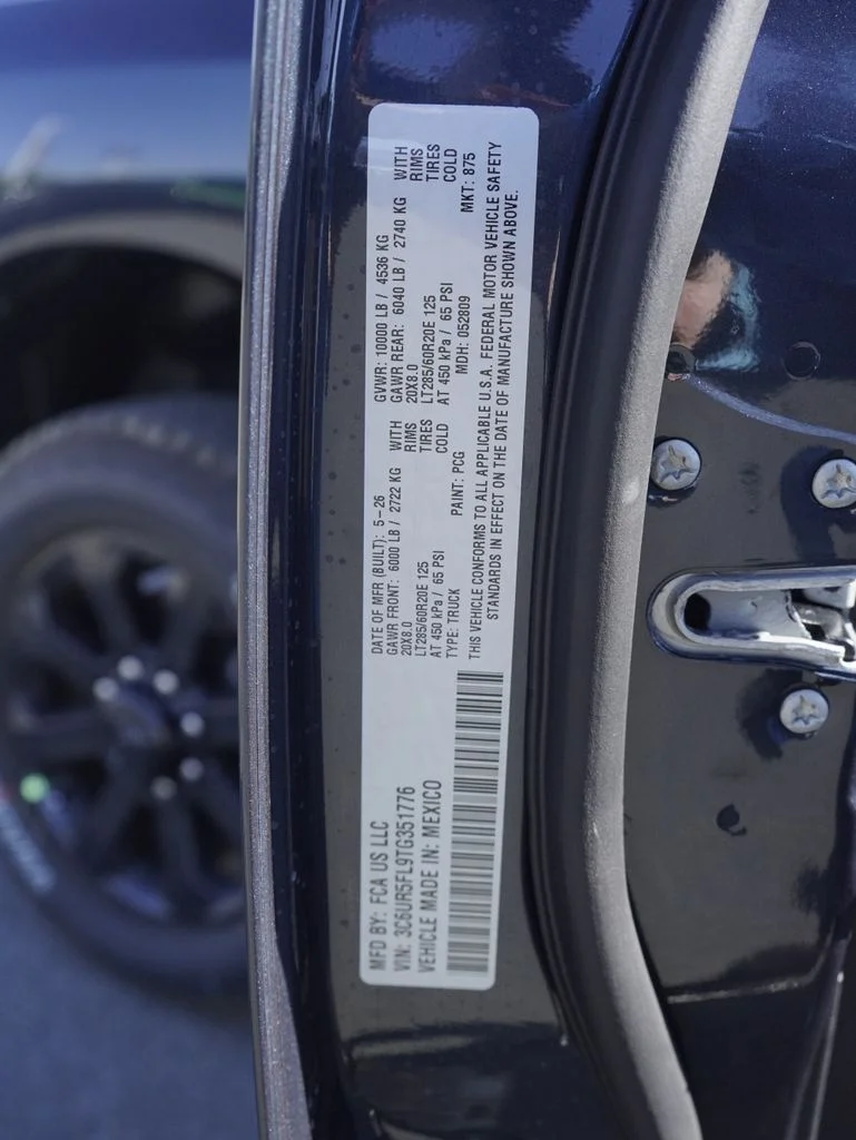 New 2026 Forged Blue Metallic Exterior Paint RAM Laramie image 33