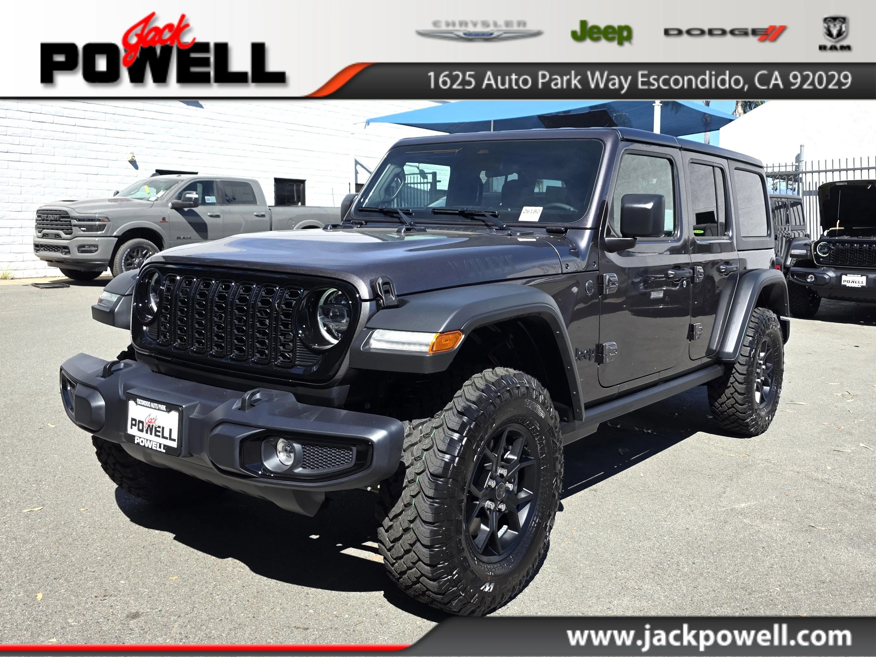New 2026 Crystal Metallic Jeep Willys image 1