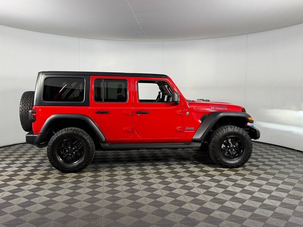 Certified Used 2024 Red Jeep Willys 4xe image 6