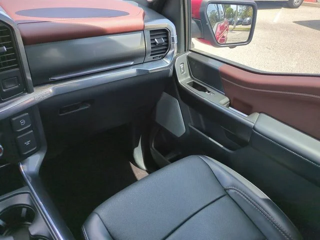 Certified Used 2021 Red Metallic Ford Lariat image 17
