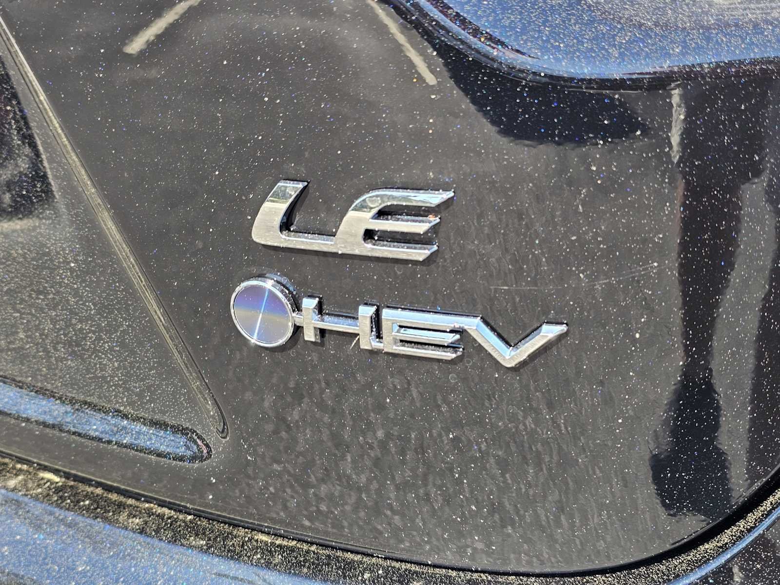 New 2026 Midnight Black Metallic Toyota Hybrid LE image 8